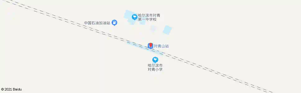 哈尔滨对青山火车站_公交站地图_哈尔滨公交_妙搜公交查询2025