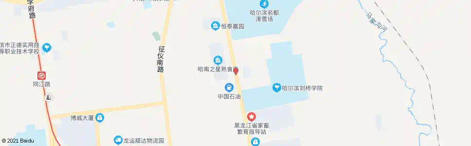 哈尔滨三精制药_公交站地图_哈尔滨公交_妙搜公交查询2025