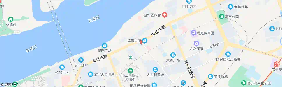 哈尔滨道外七道街_公交站地图_哈尔滨公交_妙搜公交查询2025