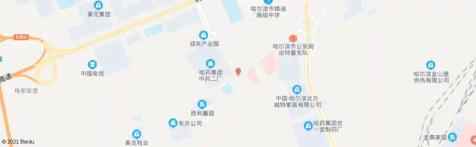 哈尔滨天平路(机场路口)_公交站地图_哈尔滨公交_妙搜公交查询2025