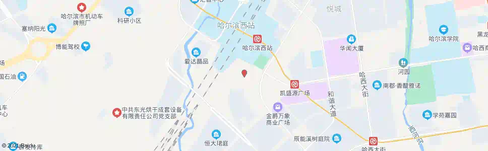 哈尔滨哈西公路客运站_公交站地图_哈尔滨公交_妙搜公交查询2025