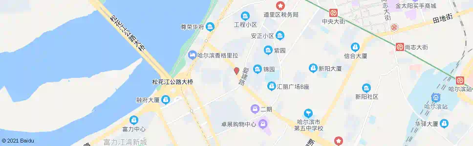 哈尔滨上海街(焦氏眼科医院)_公交站地图_哈尔滨公交_妙搜公交查询2025