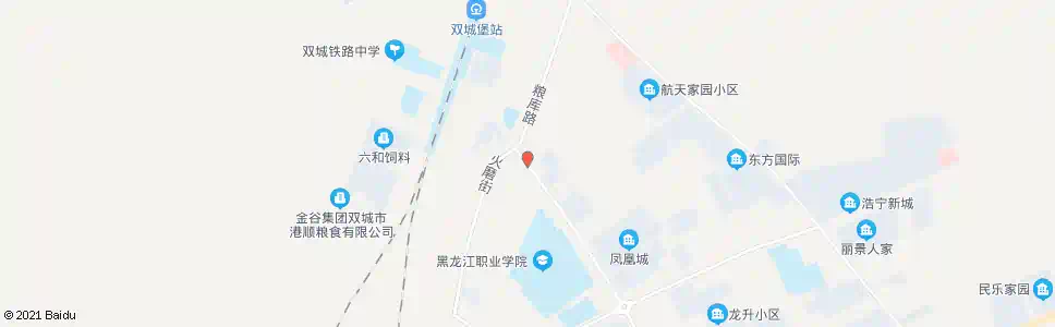 哈尔滨粮库道口_公交站地图_哈尔滨公交_妙搜公交查询2025