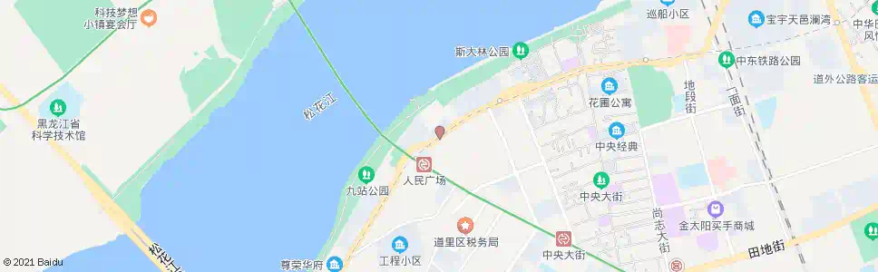 哈尔滨市人大_公交站地图_哈尔滨公交_妙搜公交查询2025
