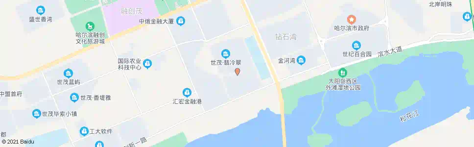 哈尔滨澳洲风情园北门_公交站地图_哈尔滨公交_妙搜公交查询2025