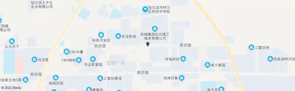 哈尔滨轴承厂_公交站地图_哈尔滨公交_妙搜公交查询2025