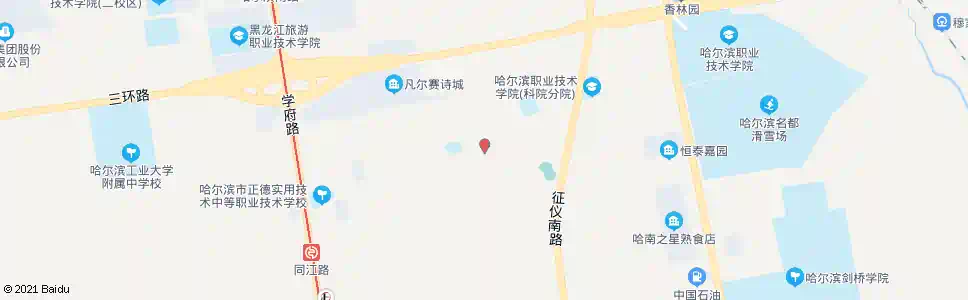 哈尔滨前进村_公交站地图_哈尔滨公交_妙搜公交查询2025