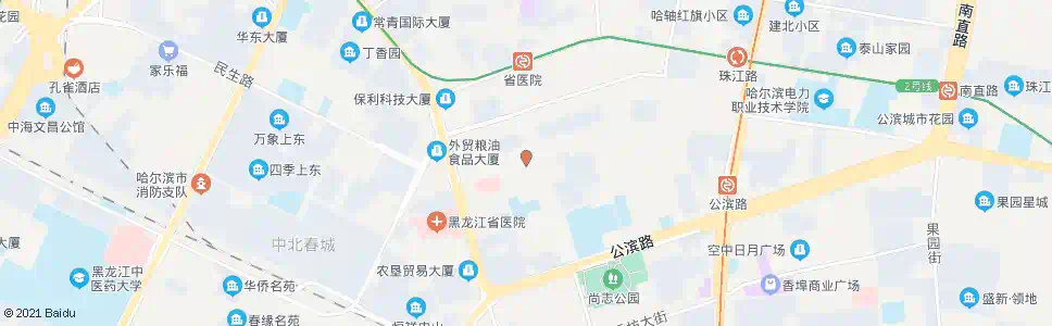哈尔滨三辅街_公交站地图_哈尔滨公交_妙搜公交查询2025