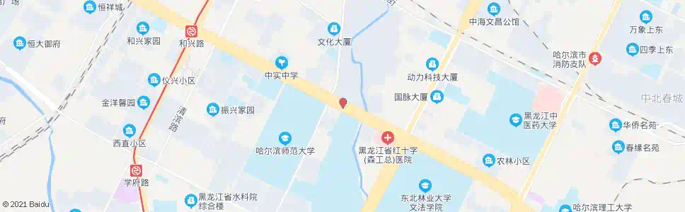 哈尔滨林兴路_公交站地图_哈尔滨公交_妙搜公交查询2025