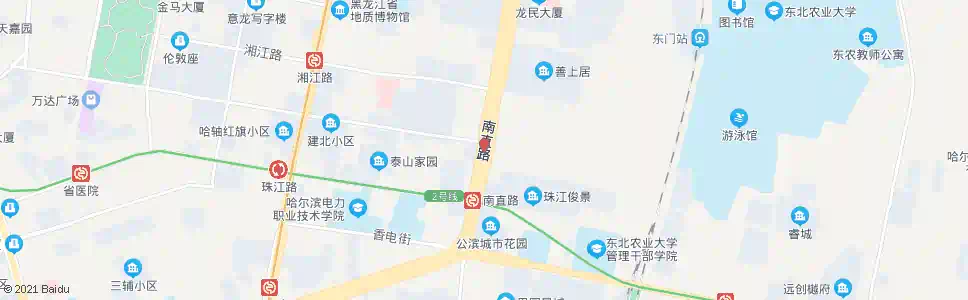 哈尔滨建成厂_公交站地图_哈尔滨公交_妙搜公交查询2025