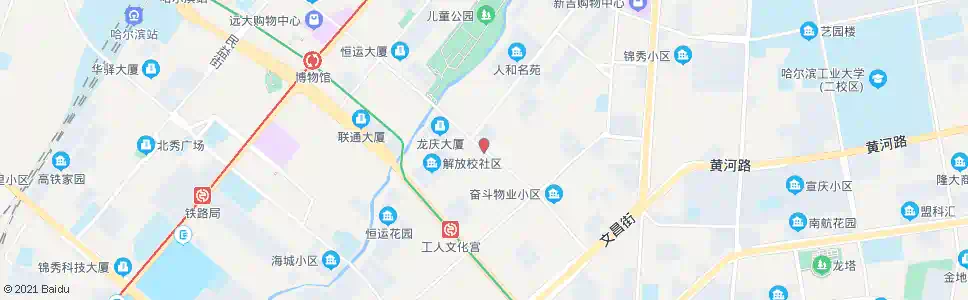 哈尔滨中和街_公交站地图_哈尔滨公交_妙搜公交查询2025