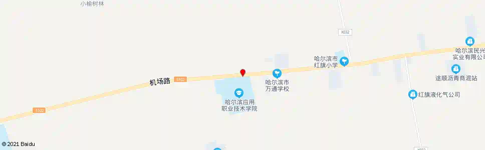 哈尔滨奔赛中学_公交站地图_哈尔滨公交_妙搜公交查询2025