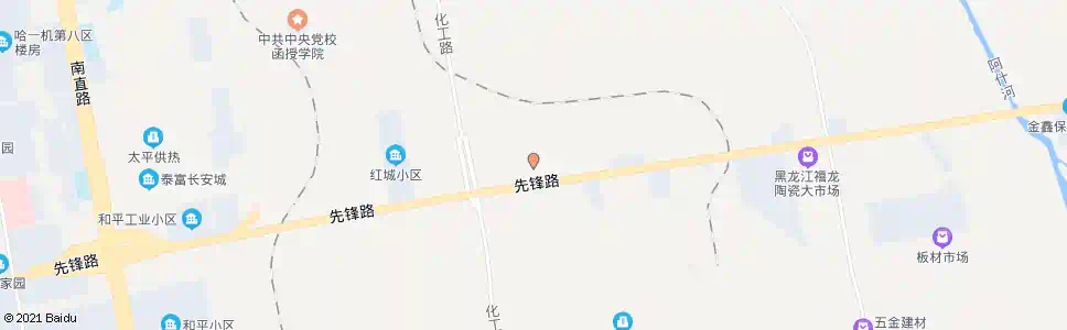 哈尔滨古铁市场_公交站地图_哈尔滨公交_妙搜公交查询2025