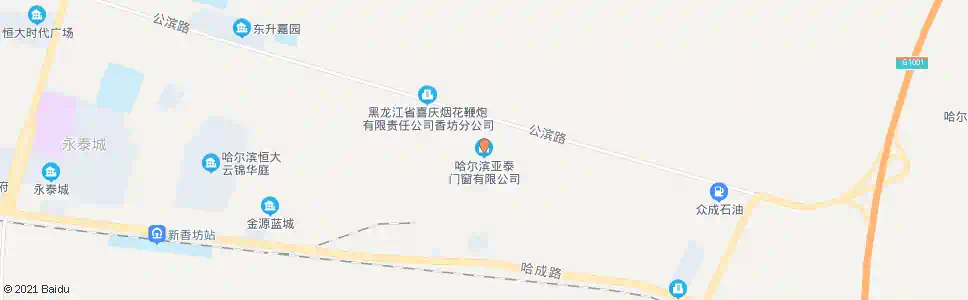 哈尔滨幸福村委会_公交站地图_哈尔滨公交_妙搜公交查询2025