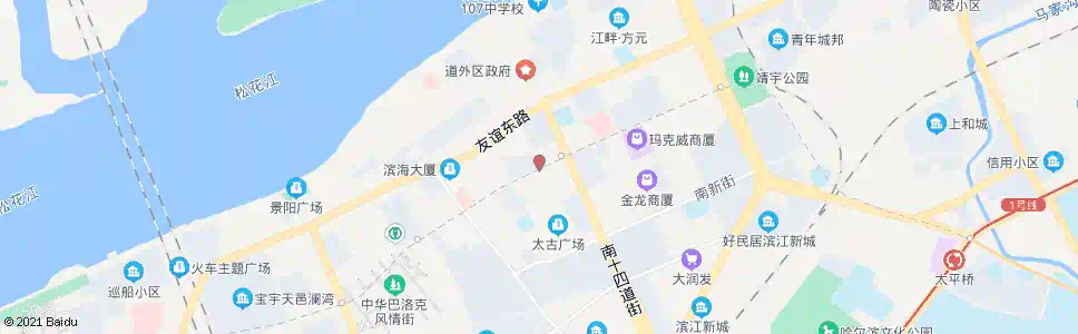 哈尔滨靖宇十二道街_公交站地图_哈尔滨公交_妙搜公交查询2025