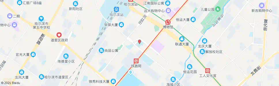 哈尔滨萧宏中学_公交站地图_哈尔滨公交_妙搜公交查询2025