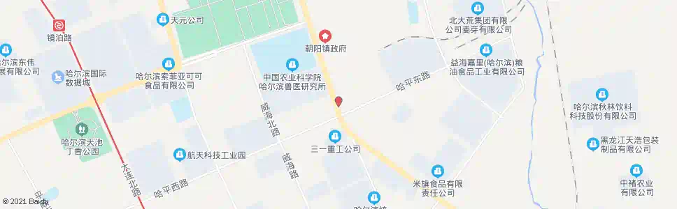 哈尔滨九三油脂集团_公交站地图_哈尔滨公交_妙搜公交查询2025
