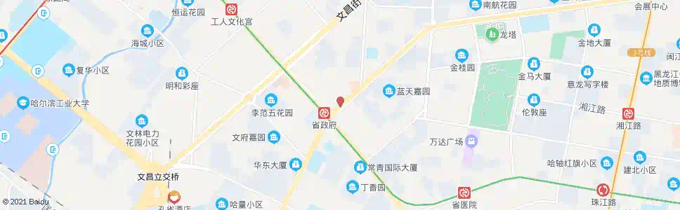 哈尔滨中宣街_公交站地图_哈尔滨公交_妙搜公交查询2025