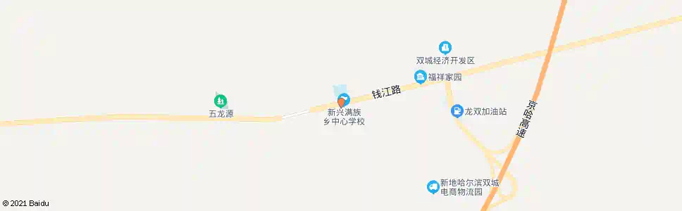 哈尔滨新兴乡_公交站地图_哈尔滨公交_妙搜公交查询2025