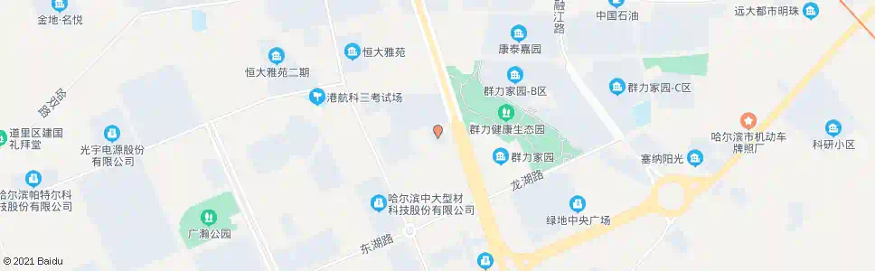 哈尔滨群力乡政府_公交站地图_哈尔滨公交_妙搜公交查询2025