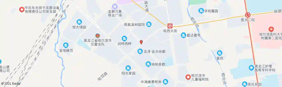 哈尔滨哈尔滨大街(复旦街路口)_公交站地图_哈尔滨公交_妙搜公交查询2025