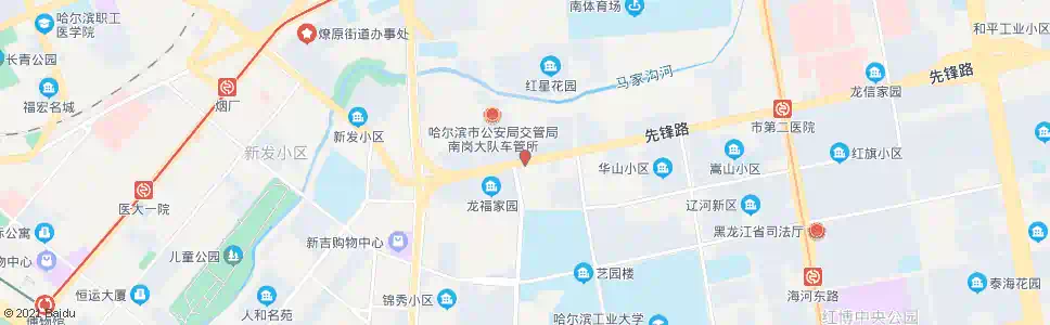 哈尔滨先锋小区_公交站地图_哈尔滨公交_妙搜公交查询2025