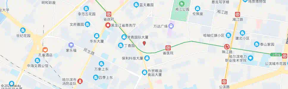 哈尔滨天鹅饭店_公交站地图_哈尔滨公交_妙搜公交查询2025