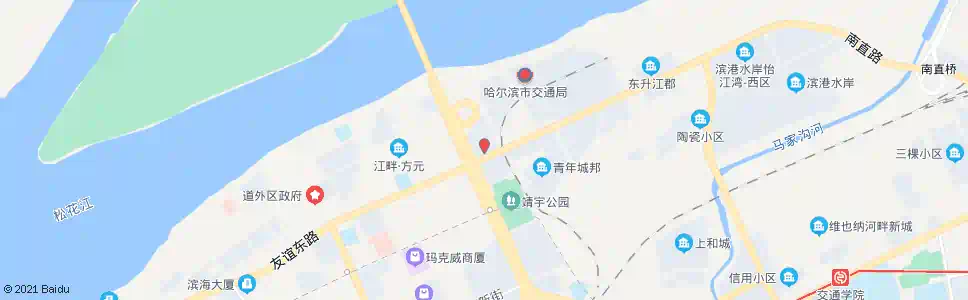 哈尔滨太古灯饰城_公交站地图_哈尔滨公交_妙搜公交查询2025