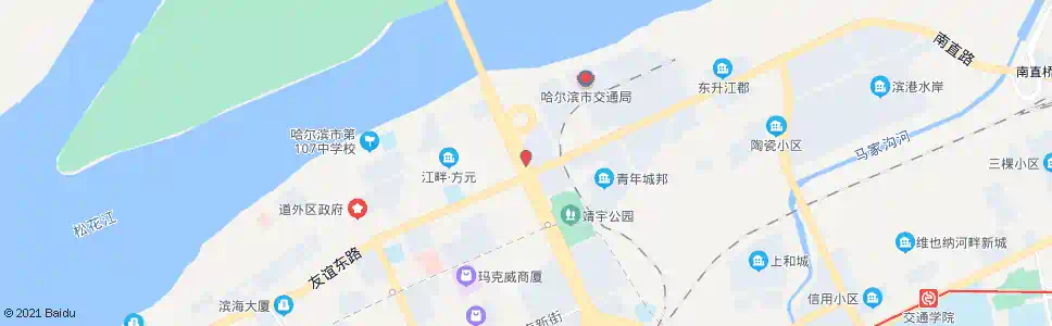 哈尔滨松浦大桥南_公交站地图_哈尔滨公交_妙搜公交查询2025