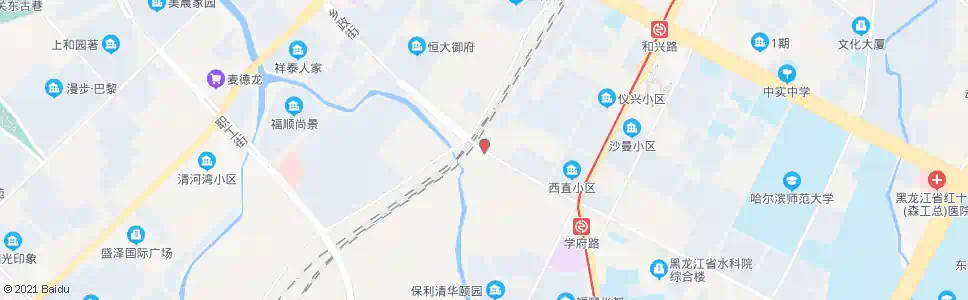 哈尔滨乡政街_公交站地图_哈尔滨公交_妙搜公交查询2025