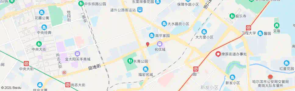 哈尔滨南极市场_公交站地图_哈尔滨公交_妙搜公交查询2025