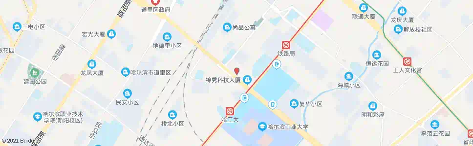 哈尔滨教化广场_公交站地图_哈尔滨公交_妙搜公交查询2025