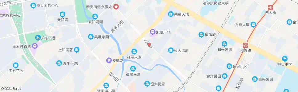 哈尔滨市十院(乡政街)_公交站地图_哈尔滨公交_妙搜公交查询2025