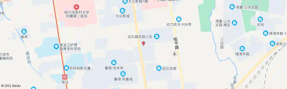 哈尔滨科研路(征仪路口)_公交站地图_哈尔滨公交_妙搜公交查询2025