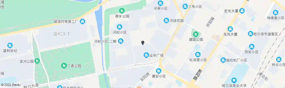 哈尔滨河柏街_公交站地图_哈尔滨公交_妙搜公交查询2025