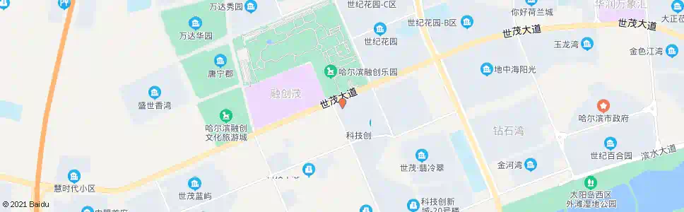 哈尔滨哈尔滨科技创新城_公交站地图_哈尔滨公交_妙搜公交查询2025
