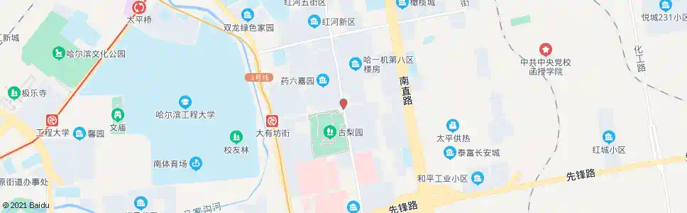 哈尔滨宏伟路_公交站地图_哈尔滨公交_妙搜公交查询2025