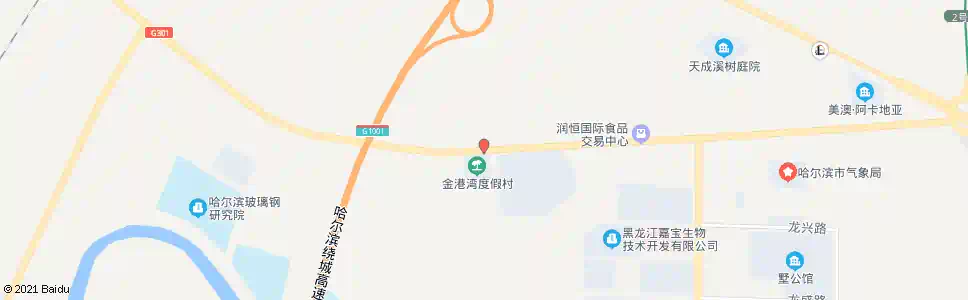 哈尔滨翻身岗_公交站地图_哈尔滨公交_妙搜公交查询2025