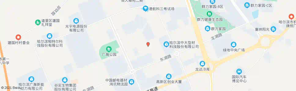 哈尔滨洪湖路(太行路口)_公交站地图_哈尔滨公交_妙搜公交查询2025