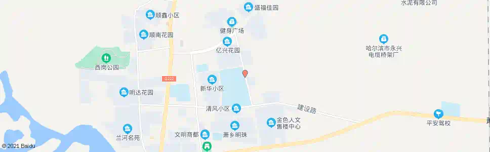 哈尔滨东方小区_公交站地图_哈尔滨公交_妙搜公交查询2025
