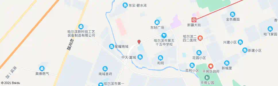 哈尔滨新星街_公交站地图_哈尔滨公交_妙搜公交查询2025