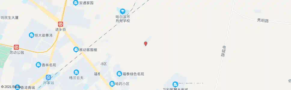 哈尔滨孙家窝棚_公交站地图_哈尔滨公交_妙搜公交查询2025