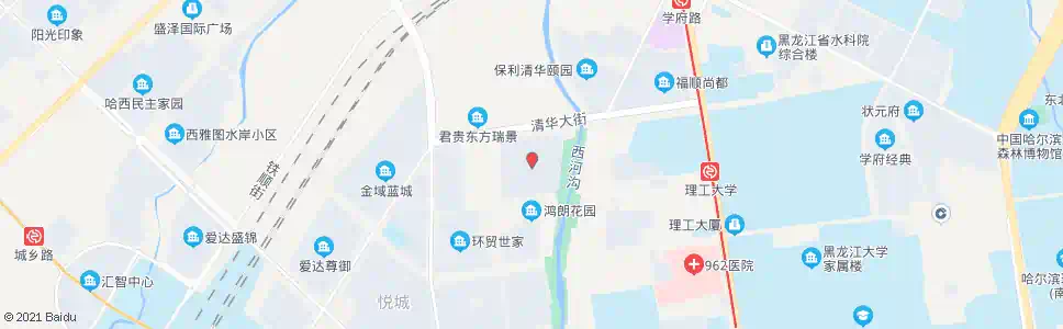 哈尔滨颐和家园_公交站地图_哈尔滨公交_妙搜公交查询2025
