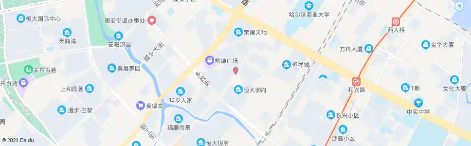 哈尔滨顾新街_公交站地图_哈尔滨公交_妙搜公交查询2025