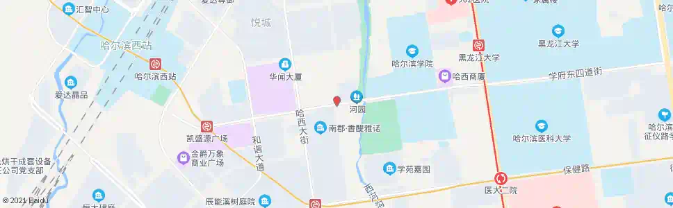 哈尔滨政法干部学院_公交站地图_哈尔滨公交_妙搜公交查询2025