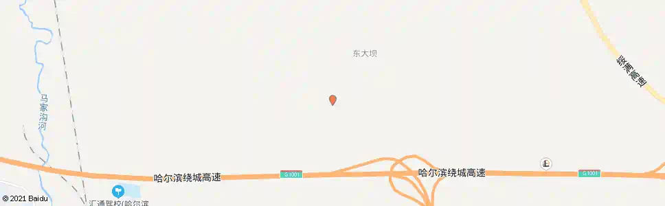 哈尔滨东大坝_公交站地图_哈尔滨公交_妙搜公交查询2025