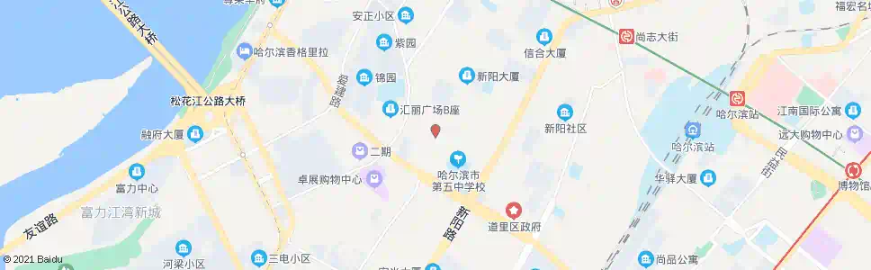 哈尔滨安广街_公交站地图_哈尔滨公交_妙搜公交查询2025