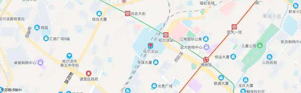 哈尔滨庆客隆_公交站地图_哈尔滨公交_妙搜公交查询2025