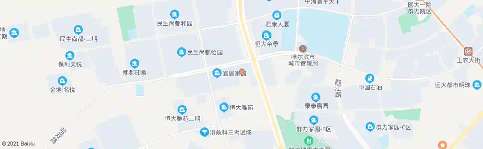 哈尔滨哈铁第四小学_公交站地图_哈尔滨公交_妙搜公交查询2025