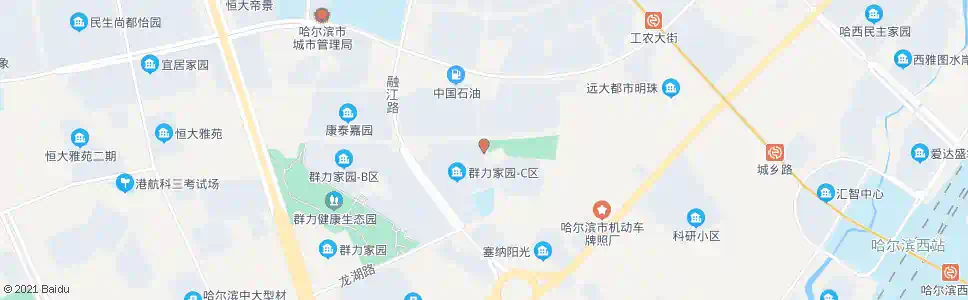 哈尔滨龙章路公交首末站_公交站地图_哈尔滨公交_妙搜公交查询2025